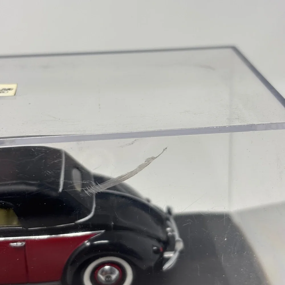 Minichamps Pauls Model Art VW Volkswagen Hebmüller Cabriolet Black Red 1:43